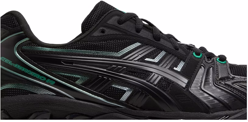 8ON8 x ASICS Gel Kayano 14 'Black Green' 1201B024-001 Order 8ON8 x ASICS Gel Kayano 14 'Black Green' 1201B024-001