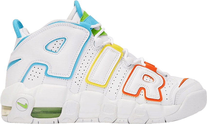 Nike Air More Uptempo 'White Rainbow' (GS) - FJ4624-100 - Novelship