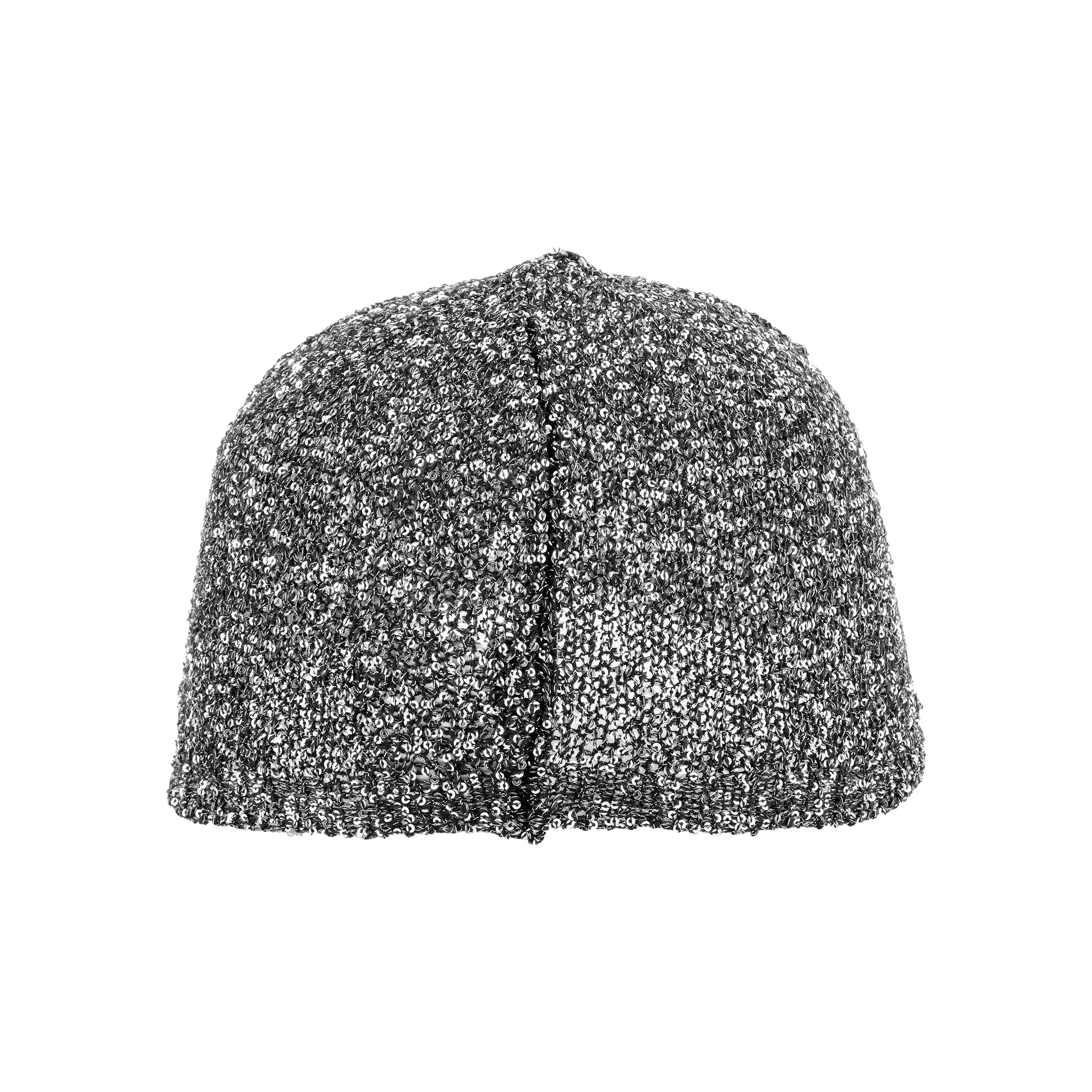 [23A Handmade] CHANEL Logo Sequin Mixed Fiber Unisex Hat - Grey. AA9266-B13374-NP729 圖 3