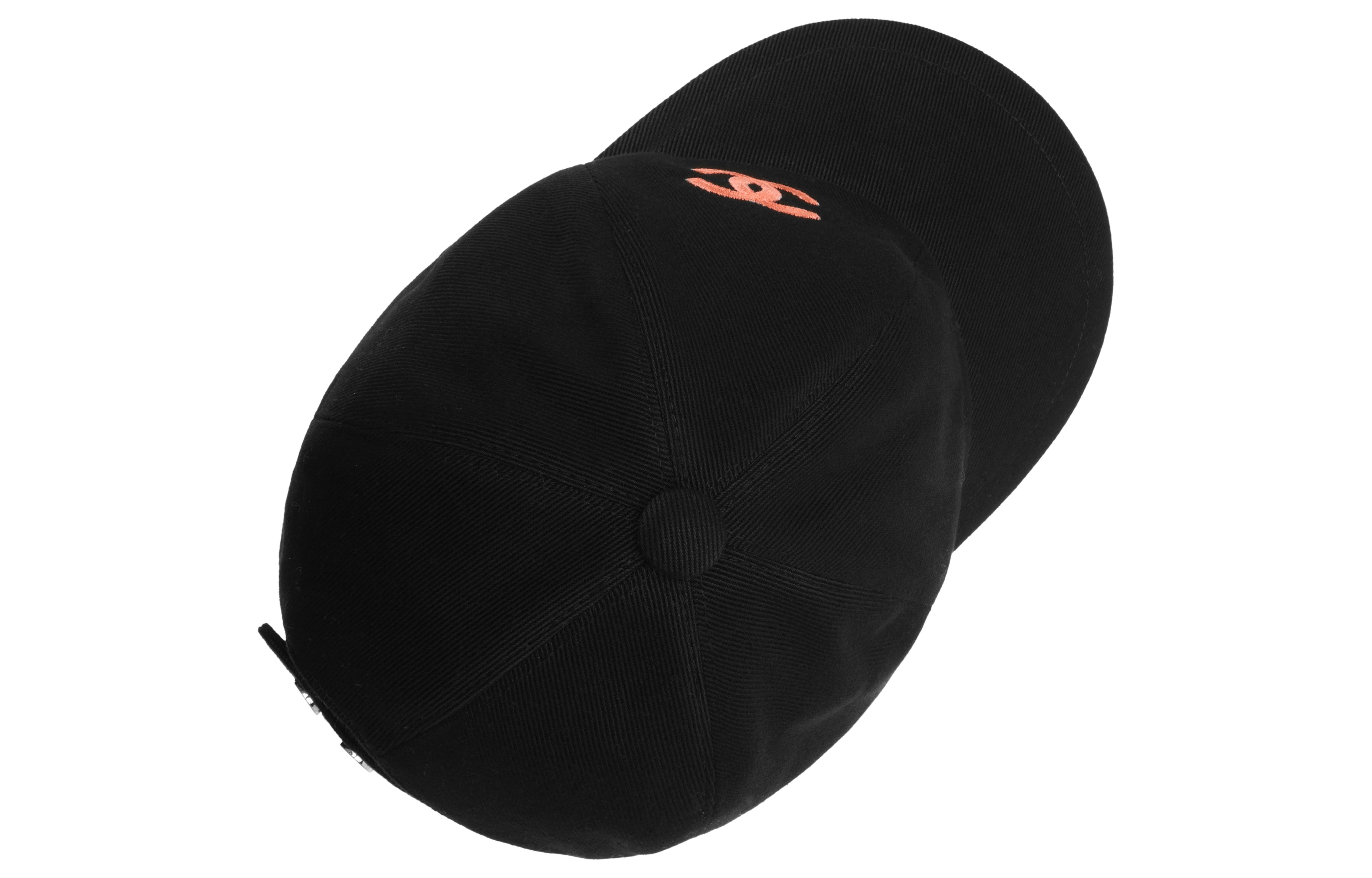 Details for [24C New] CHANEL Double C Embroidered Cotton Black Baseball Cap Unisex AA9254-B13356-94305