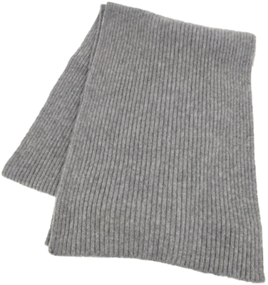 【24C新品】シャネル 刺繍ロゴ リブニット スカーフ 男女兼用 グレー AA8445B08819NJ607 Lookbook 【24C新品】シャネル 刺繍ロゴ リブニット スカーフ 男女兼用 グレー AA8445B08819NJ607