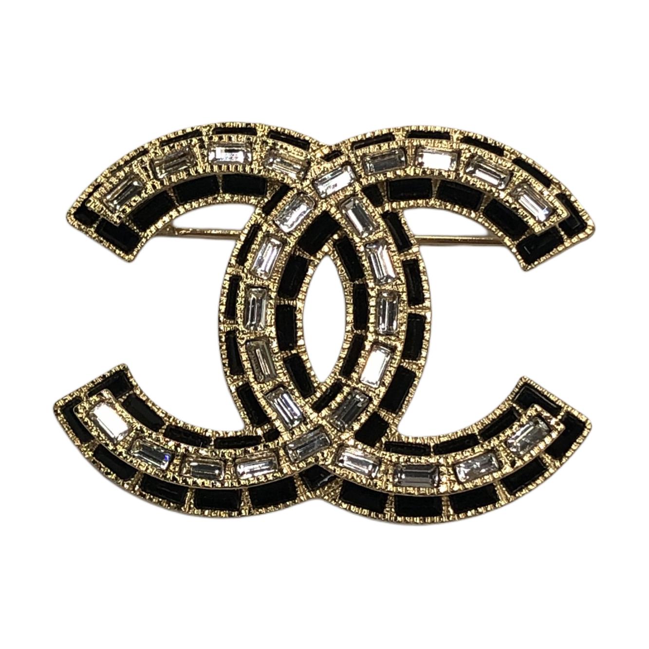 Order 【24P】 Bros C Ganda Logo CHANEL Emas Edisi Pasangan Unisex ABD185-B16634-NY075