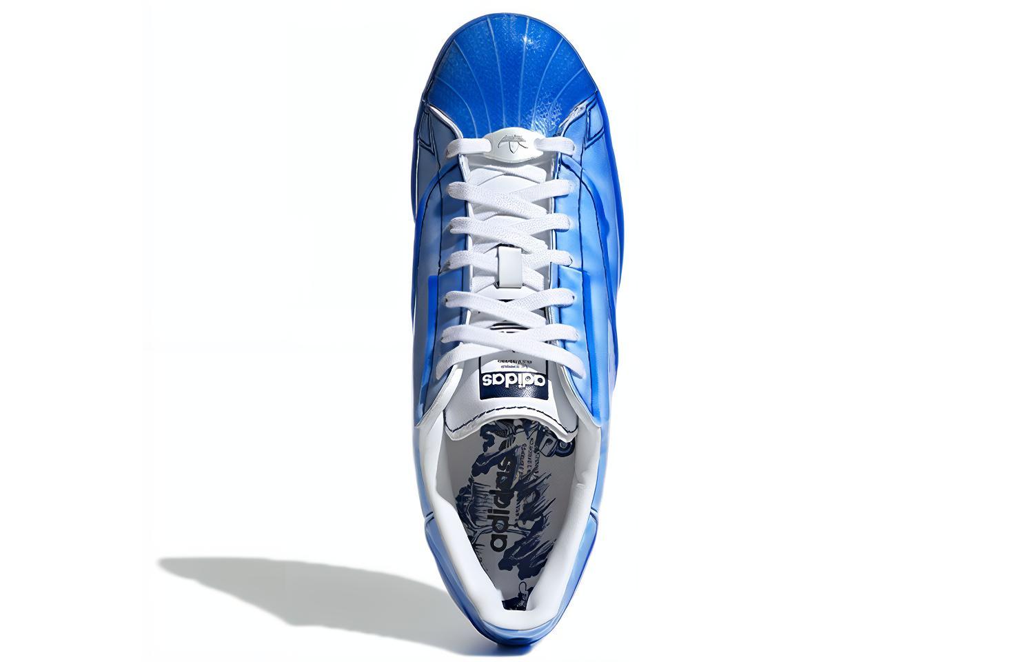 Purchase 燃谷子下山 x adidas Originals Superstar 'Foot Wear/Victory Blue' GV6716