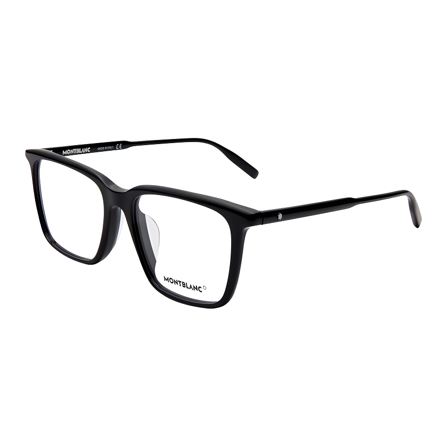 【Adjustable Prescription】 MONTBLANC Minimalist Square Optical Eyeglasses for Men MB0011OA-001 540