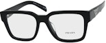 Buy 【可调近视】PRADA CATWALK 男士时尚方形光学眼镜 VPR08Z-F 1AB-1O1