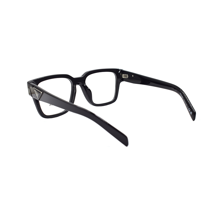 Shop 【可调近视】PRADA CATWALK 男士时尚方形光学眼镜 VPR08Z-F 1AB-1O1