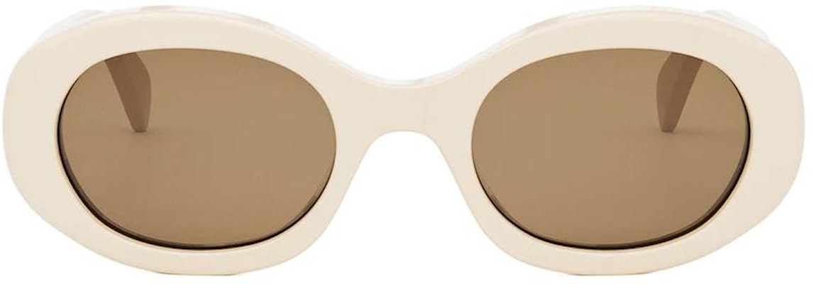 【調節可能な度付き】CELINE オーバル アセテート サングラス ユニセックス ベージュ CL40194U 24E Lookbook 【調節可能な度付き】CELINE オーバル アセテート サングラス ユニセックス ベージュ CL40194U 24E