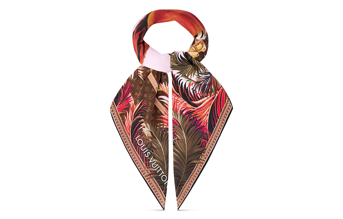 [China Exclusive] LOUIS VUITTON Precious Tiger Zodiac Scarf Unisex Couple Style M77336 圖 3