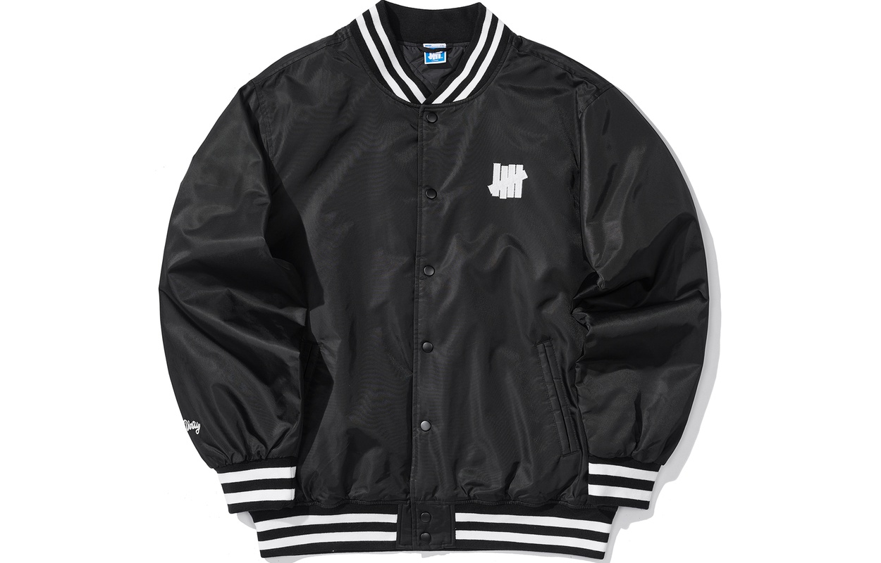 Order [China Exclusive] UNDEFEATED Color Block Logo Embroidered Baseball Jacket UNDJKVARSJKTH