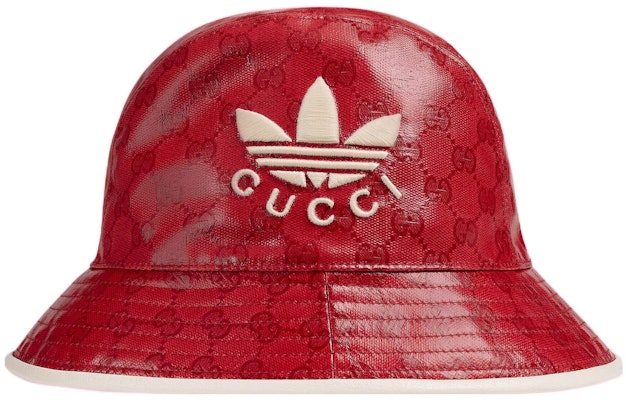 【獨家聯名】GUCCI X ADIDAS 紅色印花漁夫帽 男女情侶款 728215-3HAN6-6477 Order 【獨家聯名】GUCCI X ADIDAS 紅色印花漁夫帽 男女情侶款 728215-3HAN6-6477
