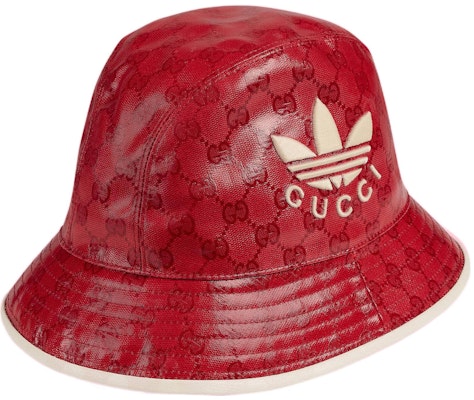 【獨家聯名】GUCCI X ADIDAS 紅色印花漁夫帽 男女情侶款 728215-3HAN6-6477 Lookbook 【獨家聯名】GUCCI X ADIDAS 紅色印花漁夫帽 男女情侶款 728215-3HAN6-6477