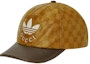 Order 【Collab Exclusive】GUCCI x Adidas GG Leather Visor Baseball Cap Unisex Brown 696475-4HAP2-7164