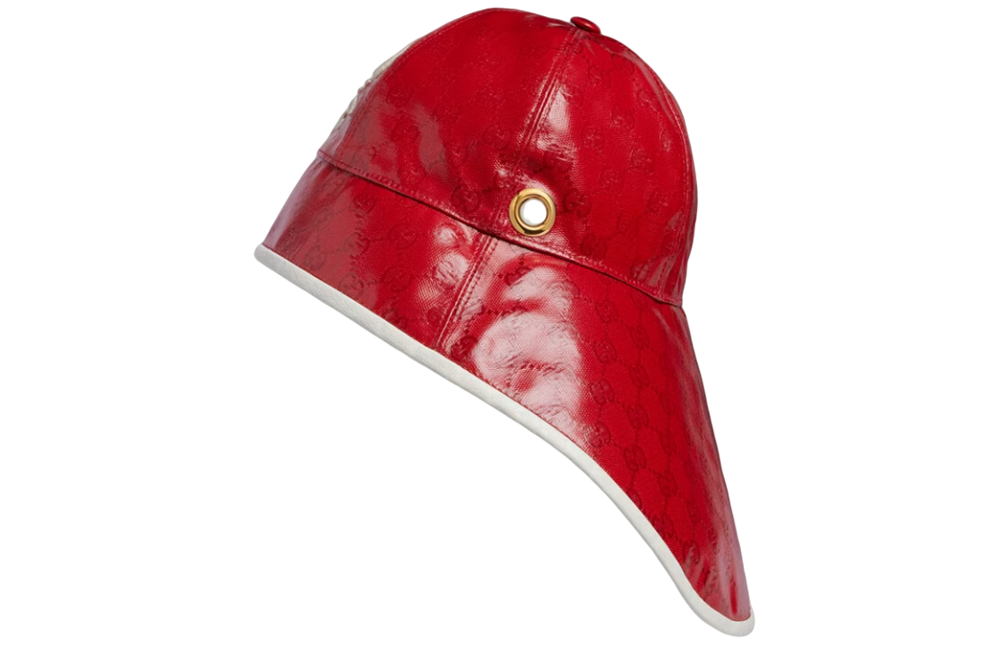 Lookbook 【Collab Exclusive】GUCCI X ADIDAS Red Fashionable Unisex Bucket Hat 724628-3HANY-6477