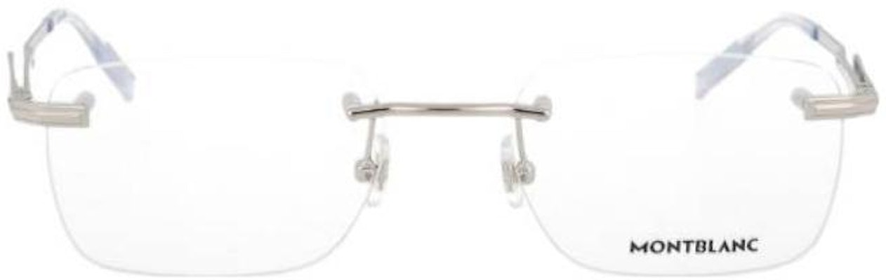 【Hubungi Dukungan untuk Lensa Resep】 Kacamata Frameless Persegi MONTBLANC Silver Unisex MB0279O001 Lookbook 【Hubungi Dukungan untuk Lensa Resep】 Kacamata Frameless Persegi MONTBLANC Silver Unisex MB0279O001
