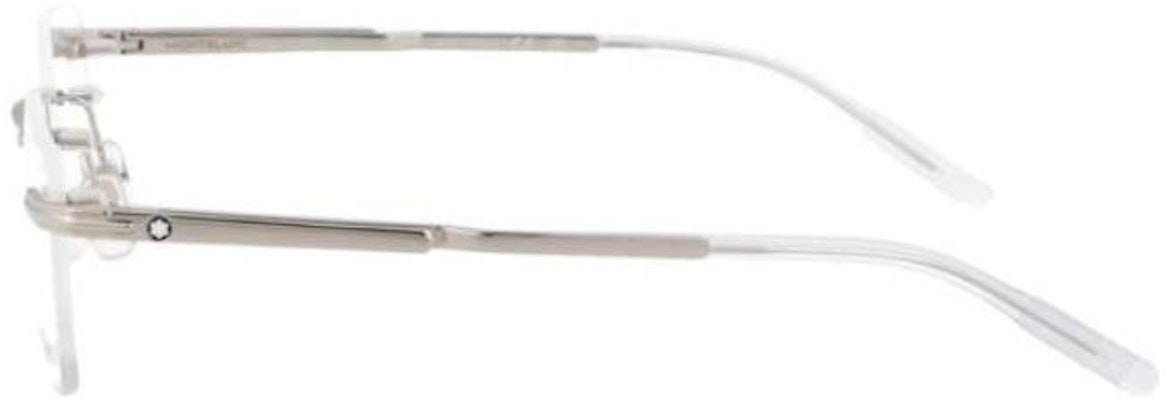 【Hubungi Dukungan untuk Lensa Resep】 Kacamata Frameless Persegi MONTBLANC Silver Unisex MB0279O001 Details for 【Hubungi Dukungan untuk Lensa Resep】 Kacamata Frameless Persegi MONTBLANC Silver Unisex MB0279O001