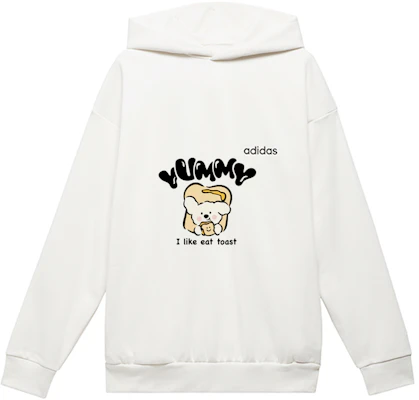 【客製服飾】adidas Originals 籃球系列BNK芝犬圖案白色衛衣-休閒時尚IA3439 IA3439(GROUP40-CHEESE-PUPPY) Order 【客製服飾】adidas Originals 籃球系列BNK芝犬圖案白色衛衣-休閒時尚IA3439 IA3439(GROUP40-CHEESE-PUPPY)