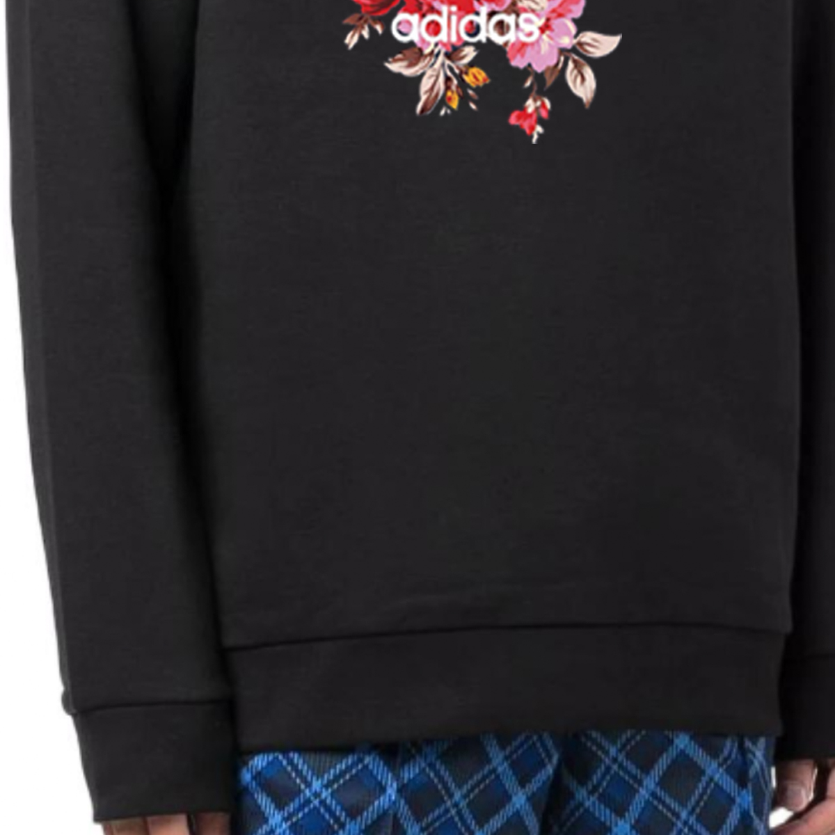 Cheap [自訂服飾] adidas Originals 三葉草Logo黑色圓領長袖男款 H34645 H34645(GROUP40-UNBRIDLED-GROWTH)