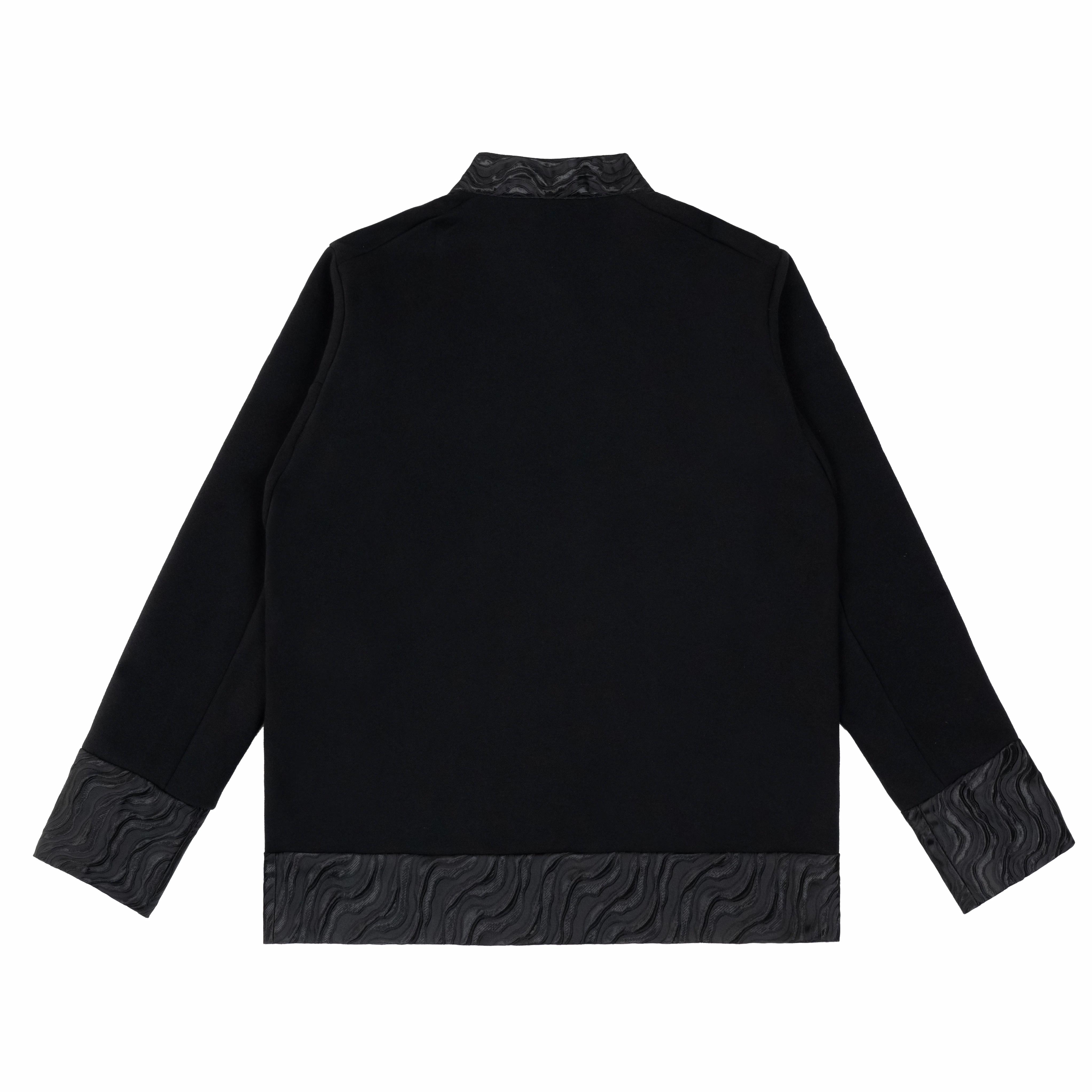 Lookbook 【客製服飾】Arcteryx 蛇年刺繡標誌黑色羊毛衫 男女款 X000005800(TEAM226-CHINESE-STYLE)