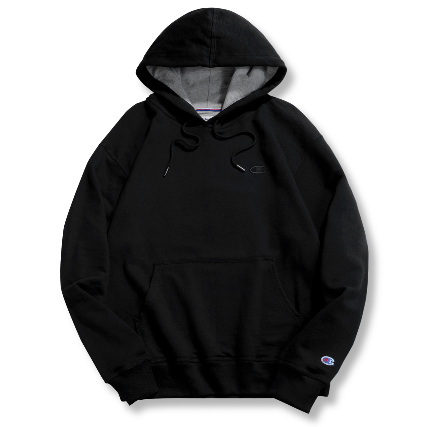 Lookbook [Custom Apparel] Champion Hoodie Shadow Benny Fleece Black Unisex Pullover S0889(GroupT-Shadow-Binny)