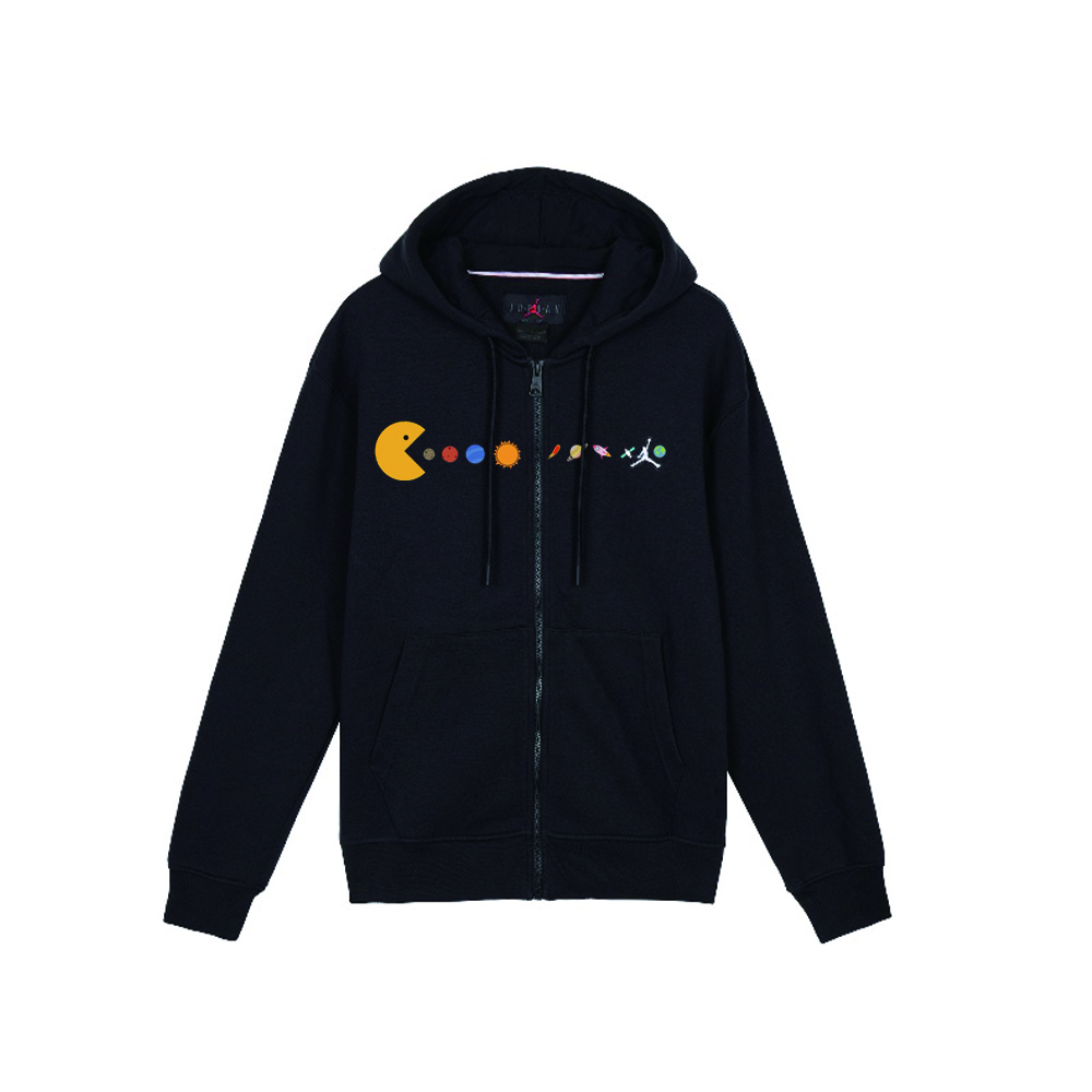 Order [커스텀 의류] 조던 FW22 BNK 팩맨 로고 자수 후드티 블랙 스웨터 DQ7351-010 DQ7351-010(GROUP40-PAC-MAN)