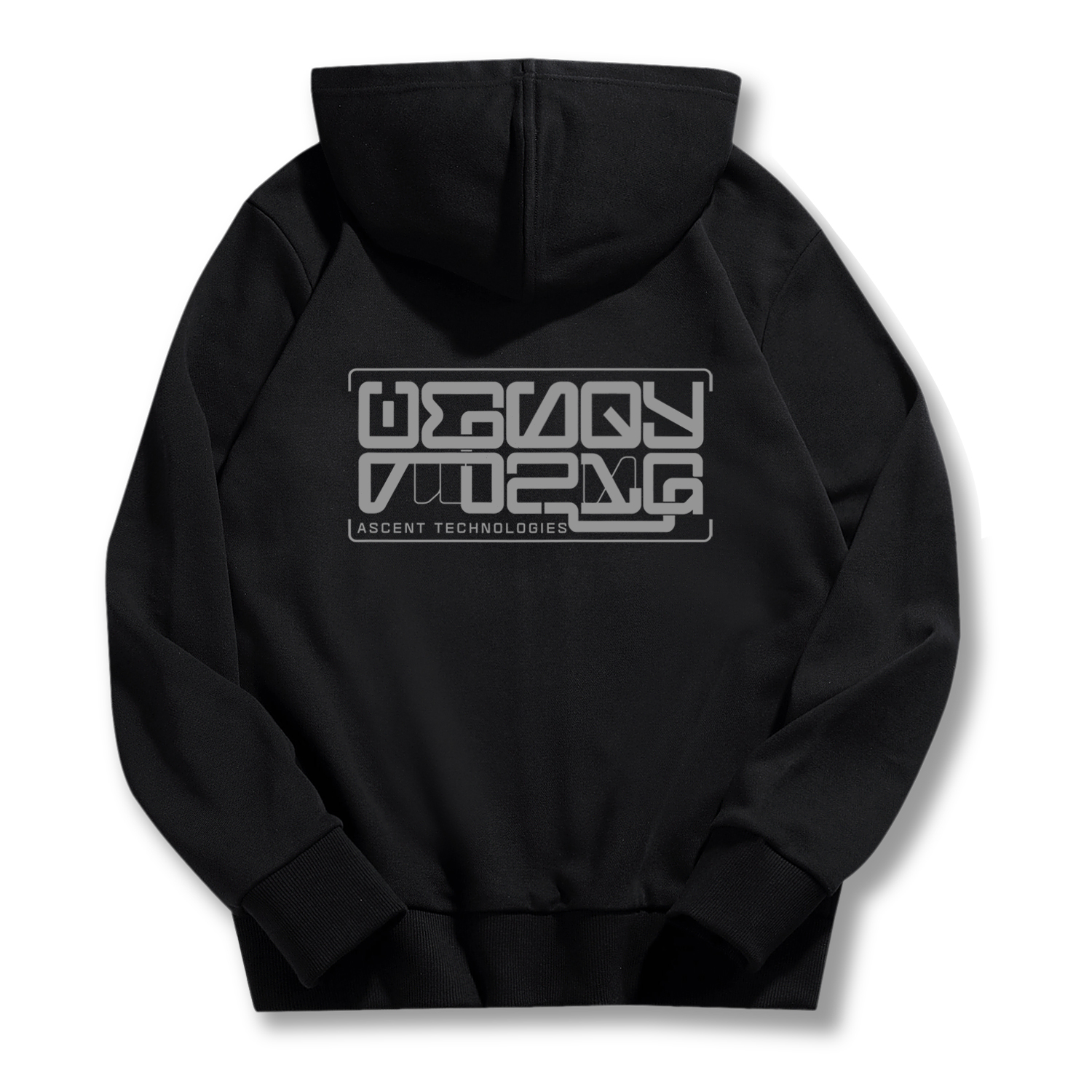 [Custom Apparel] Li-Ning Cyberpunk 3M Reflective Hoodie Jacket Unisex - Black AWDR633-1(GroupT-3M-Reflective-Cyberpunk-A)