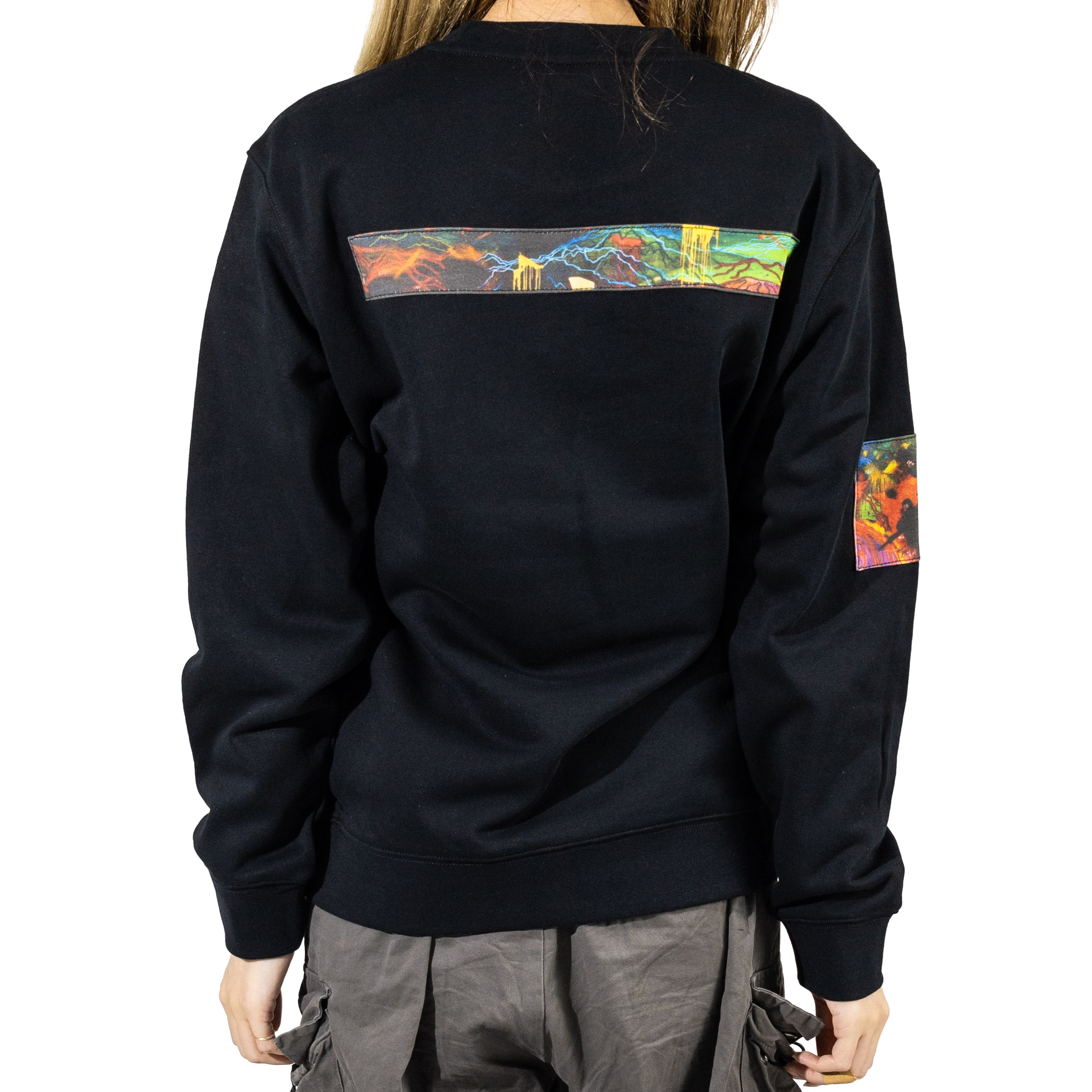[Custom Apparel] Nike Fantasy Graphic Print Streetwear Hoodie Unisex Black 623459-010(Group-223-Messy) 圖 7
