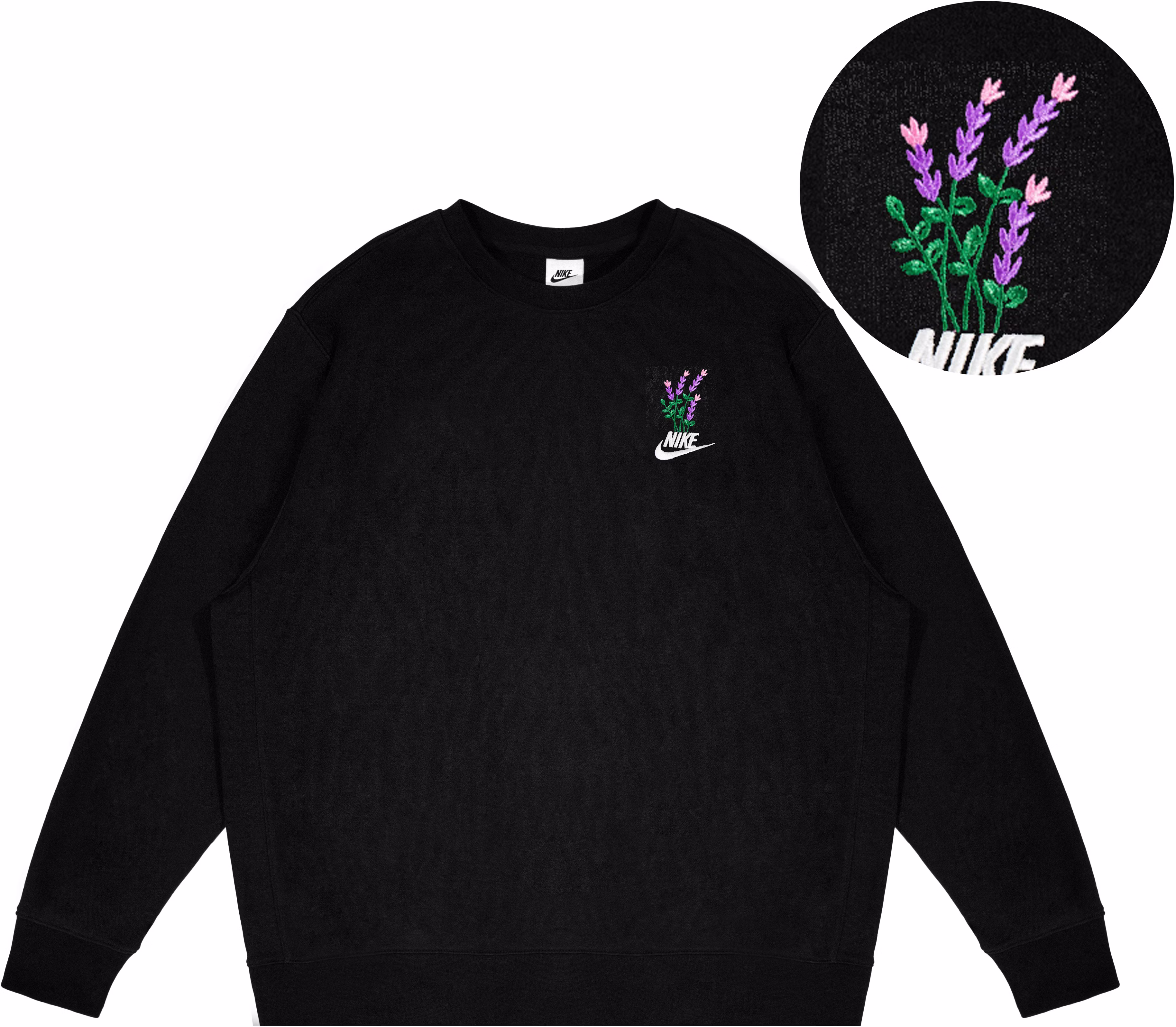 custom-apparel-nike-fa-ntasy-lavender-embroidered-sweatshirt-unisex-black-bv-2667-010-group-223-lavender
