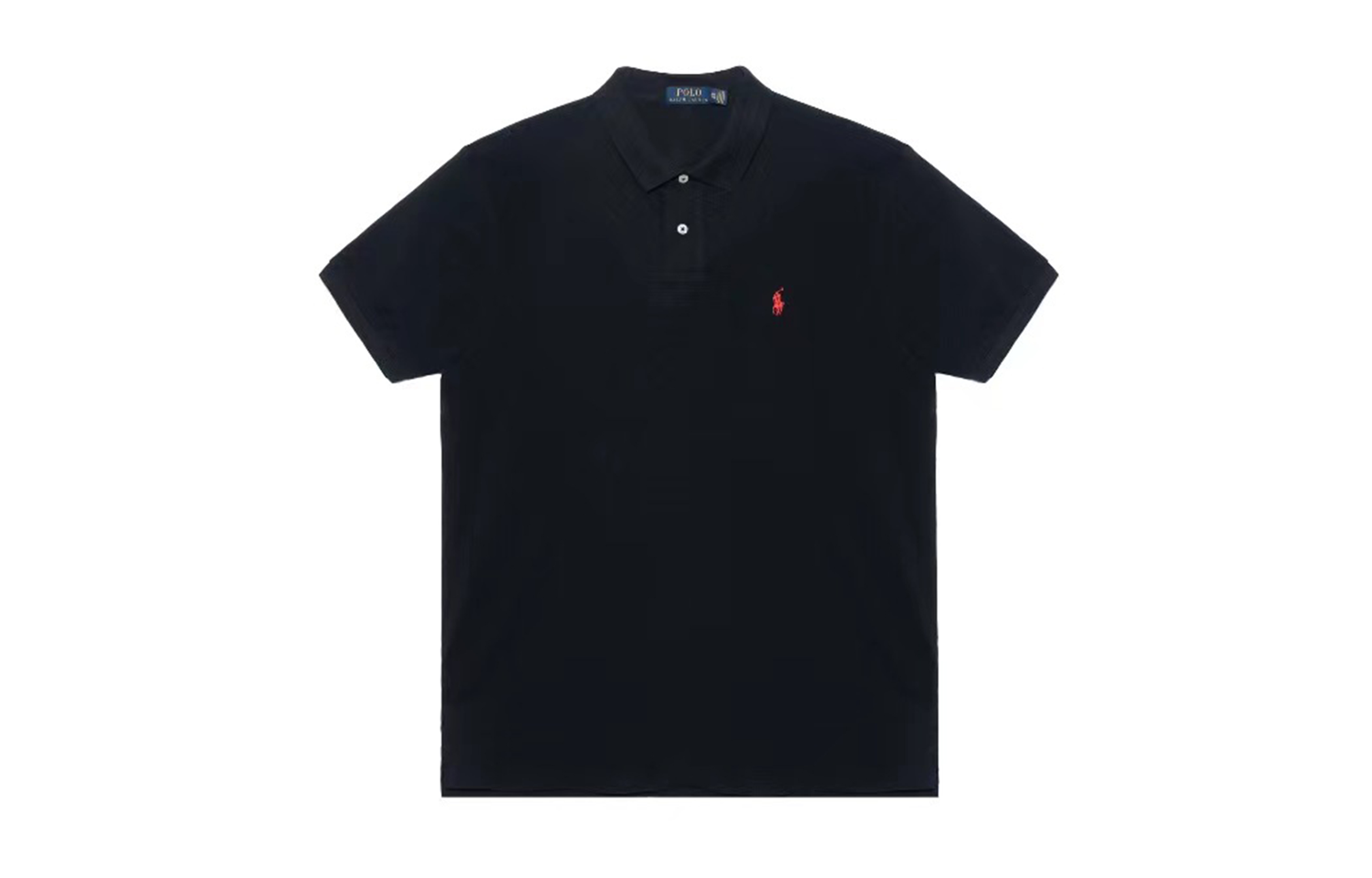 Purchase [客製服飾] Polo Ralph Lauren 811 蜘蛛網刺繡扣式黑色POLO衫 710795080-006(Group80