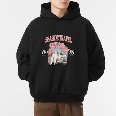 【Pakaian Custom】adidas BNK 1988 Hoodie Hitam Grafiti dengan Desain Logo Print IN4243(Group40-1988 Details for 【Pakaian Custom】adidas BNK 1988 Hoodie Hitam Grafiti dengan Desain Logo Print IN4243(Group40-1988