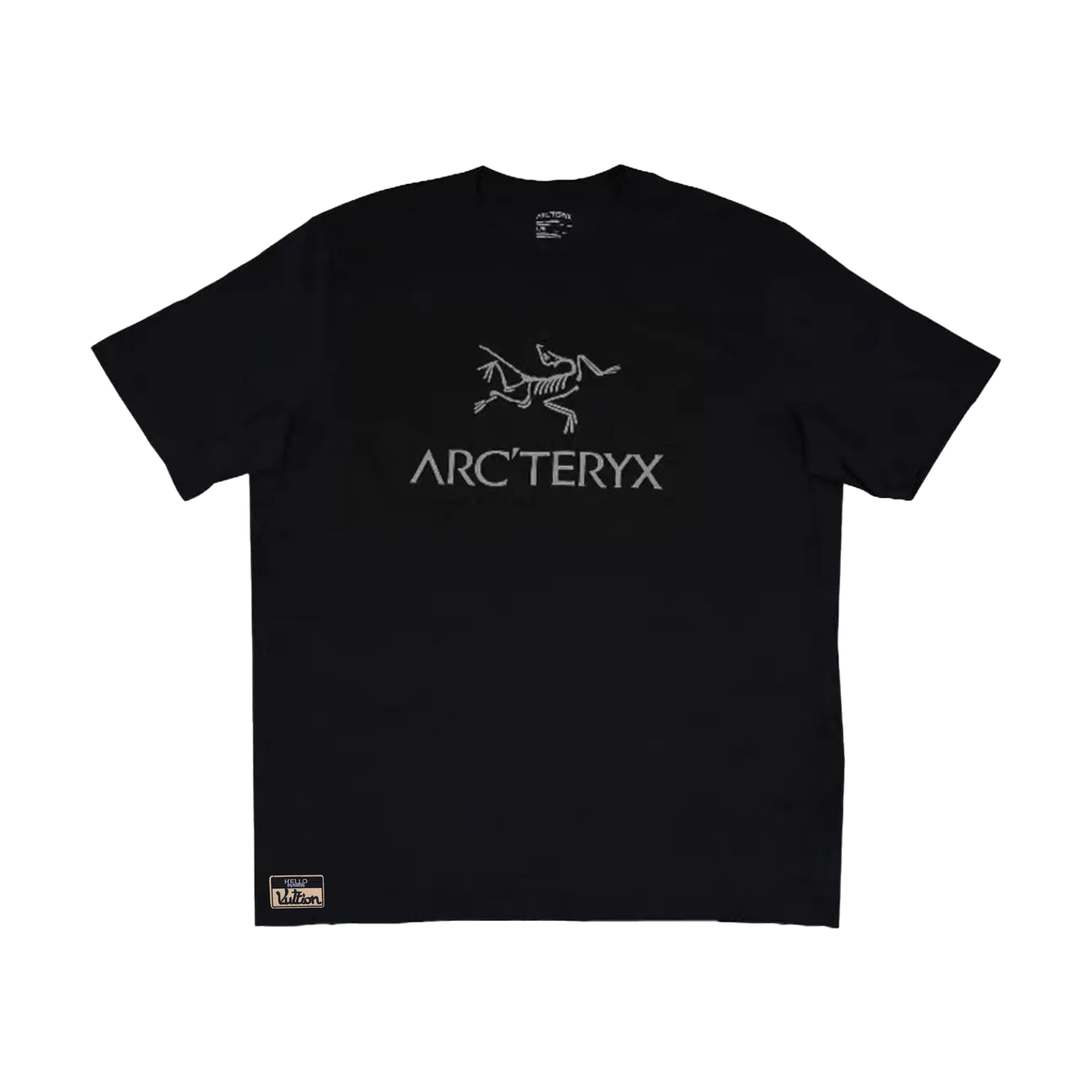 【Custom Apparel】Arcteryx  Lightweight Outdoor Casual Black Crewneck T-Shirt X000007991(Team746