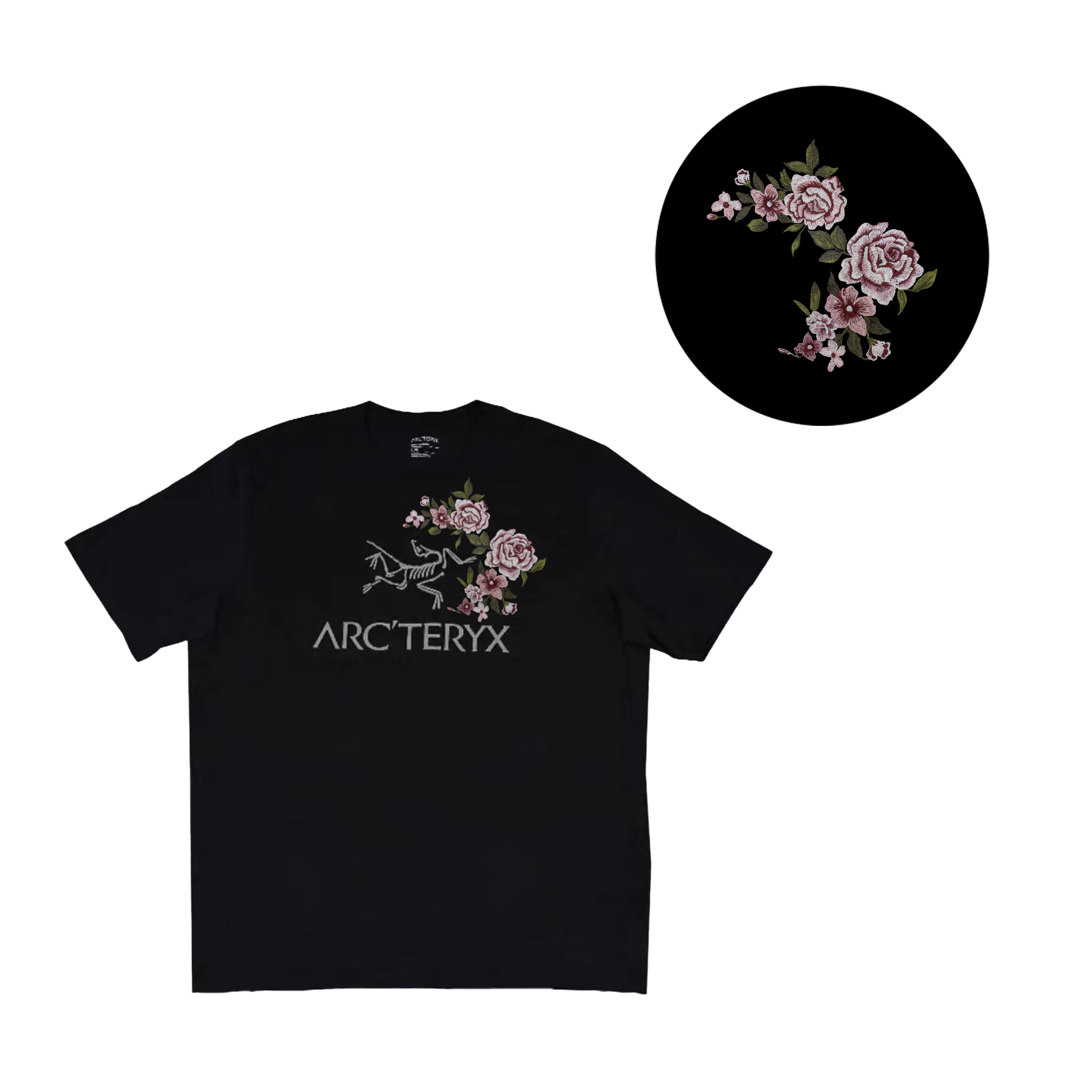 【Custom Apparel】Arcteryx Amber Outdoor Breathable Casual Black T-Shirt for Men X000007991(Team189