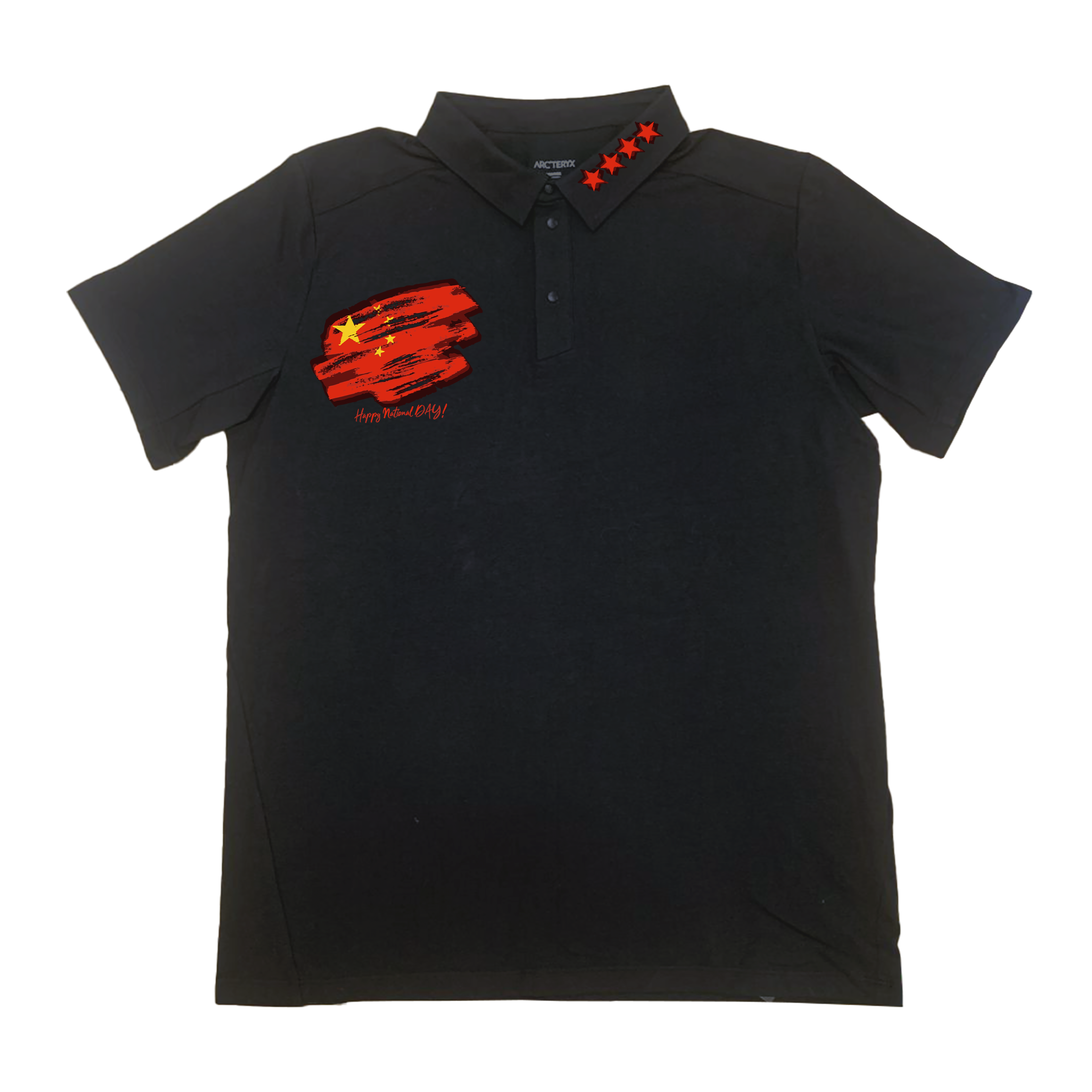 Order 【Custom Apparel】Arcteryx Captive Casual Unisex Solid Color Polo Shirt Trendy Daily Wear 28536（Team1016-A7）