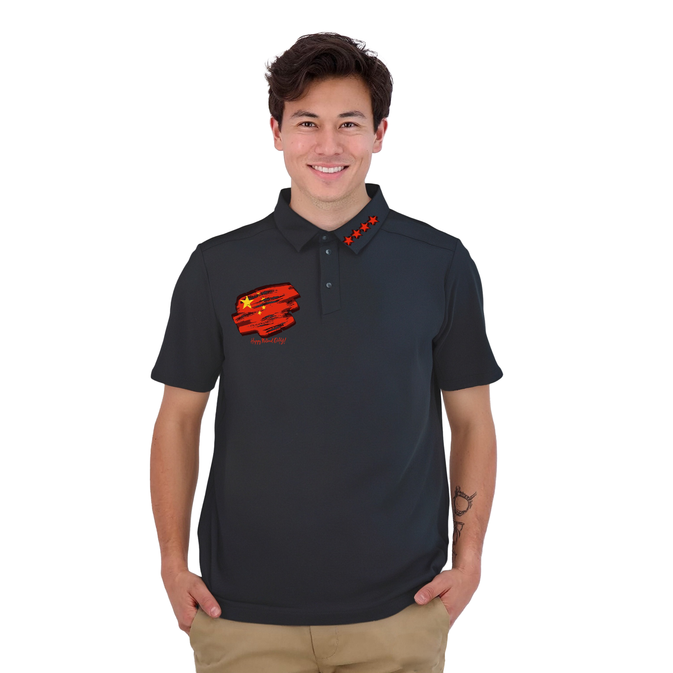 Details for 【Custom Apparel】Arcteryx Captive Casual Unisex Solid Color Polo Shirt Trendy Daily Wear 28536（Team1016-A7）