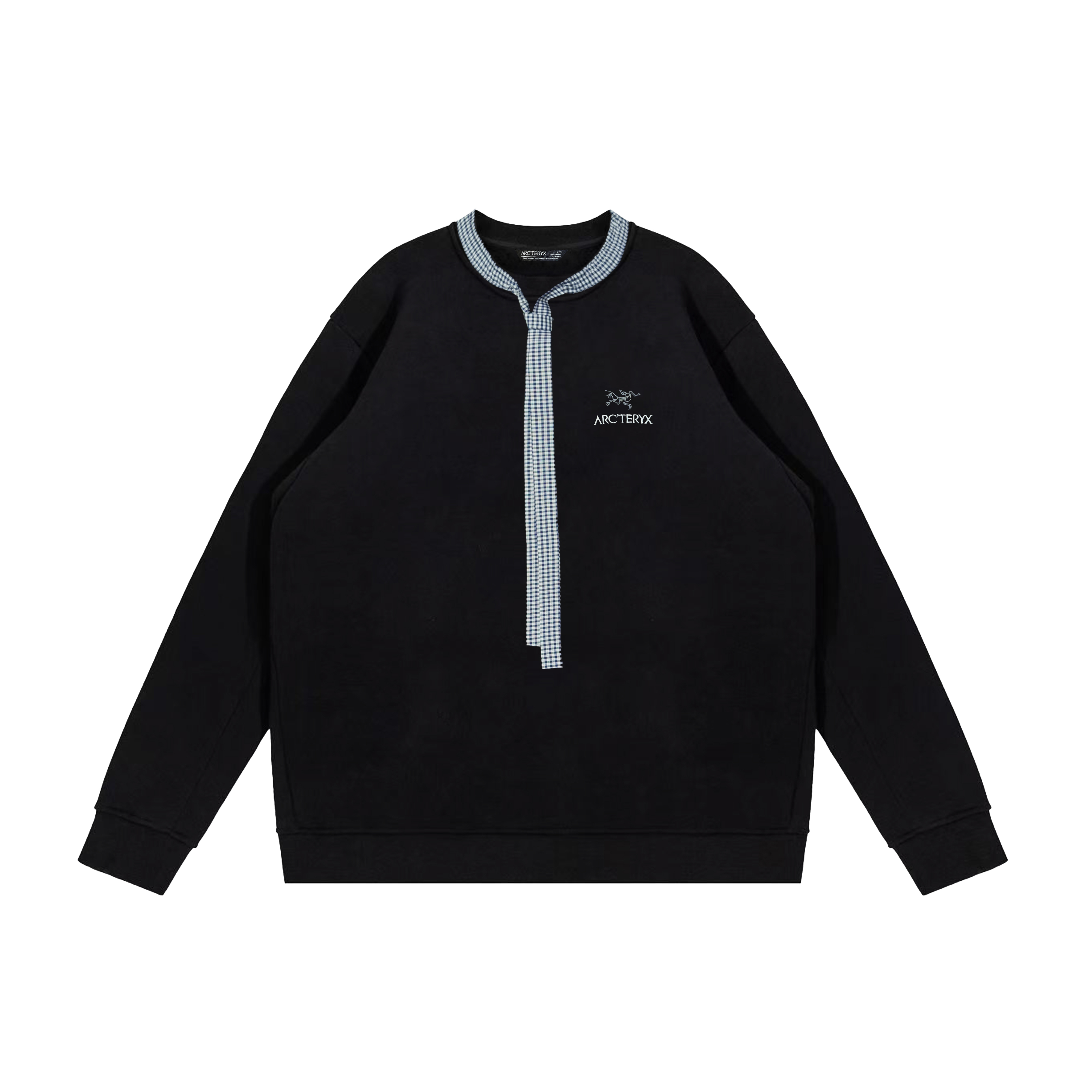 【Custom Apparel】Arcteryx Emblem Series Local Star Unisex Black Crewneck Sweatshirt X000005800(Group1125