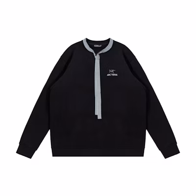 【Custom Apparel】Arcteryx Emblem Series Local Star Unisex Black Crewneck Sweatshirt X000005800(Group1125