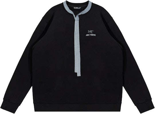 【Custom Apparel】Arcteryx Emblem Series Local Star Unisex Black Crewneck Sweatshirt X000005800(Group1125 Order 【Custom Apparel】Arcteryx Emblem Series Local Star Unisex Black Crewneck Sweatshirt X000005800(Group1125