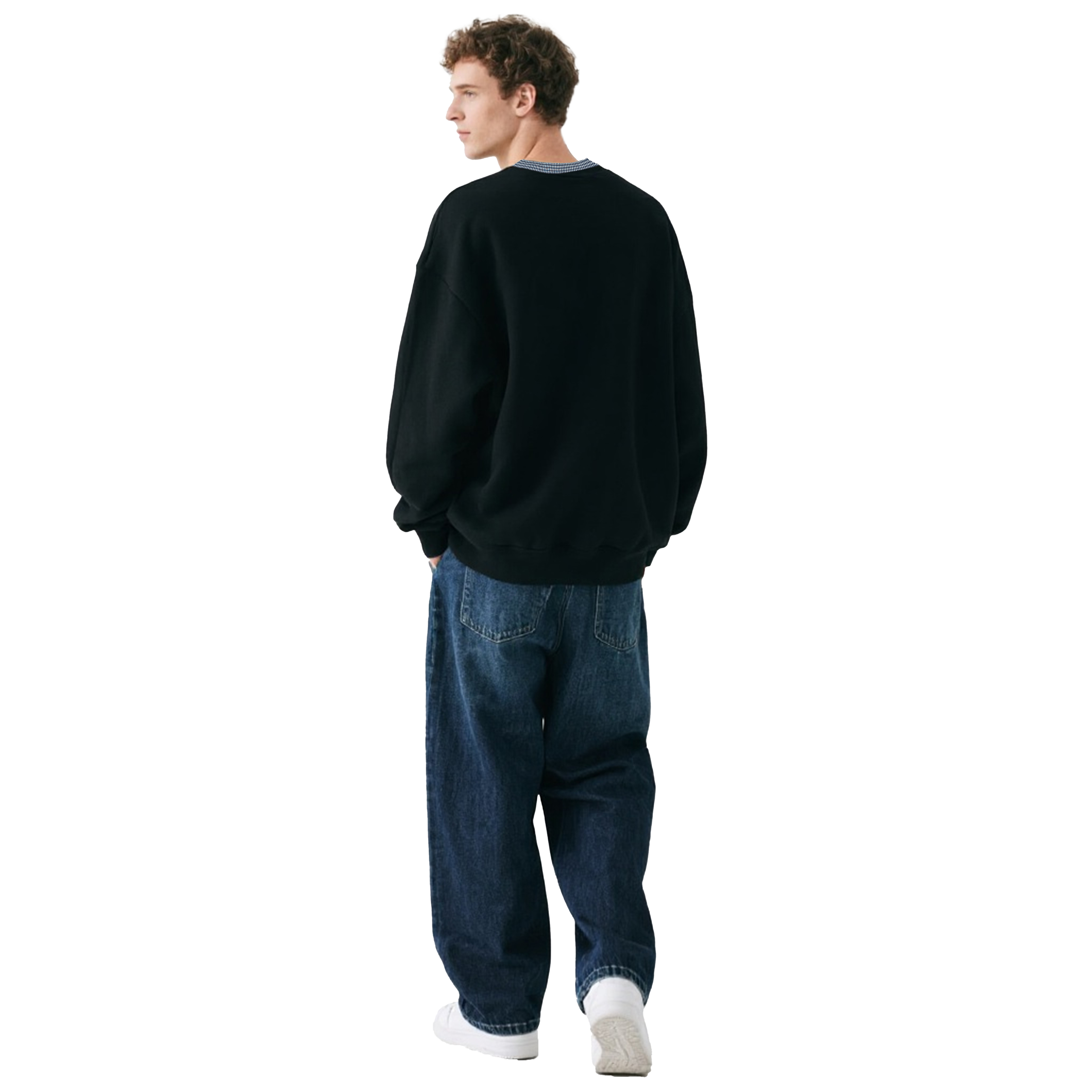 Sizing 【Custom Apparel】Arcteryx Emblem Series Local Star Unisex Black Crewneck Sweatshirt X000005800(Group1125