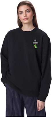 【Custom Apparel】Arcteryx Extraordinary Adventure Embroidered Fleece Crewneck Unisex Black X000005800(Team469-) Purchase 【Custom Apparel】Arcteryx Extraordinary Adventure Embroidered Fleece Crewneck Unisex Black X000005800(Team469-)