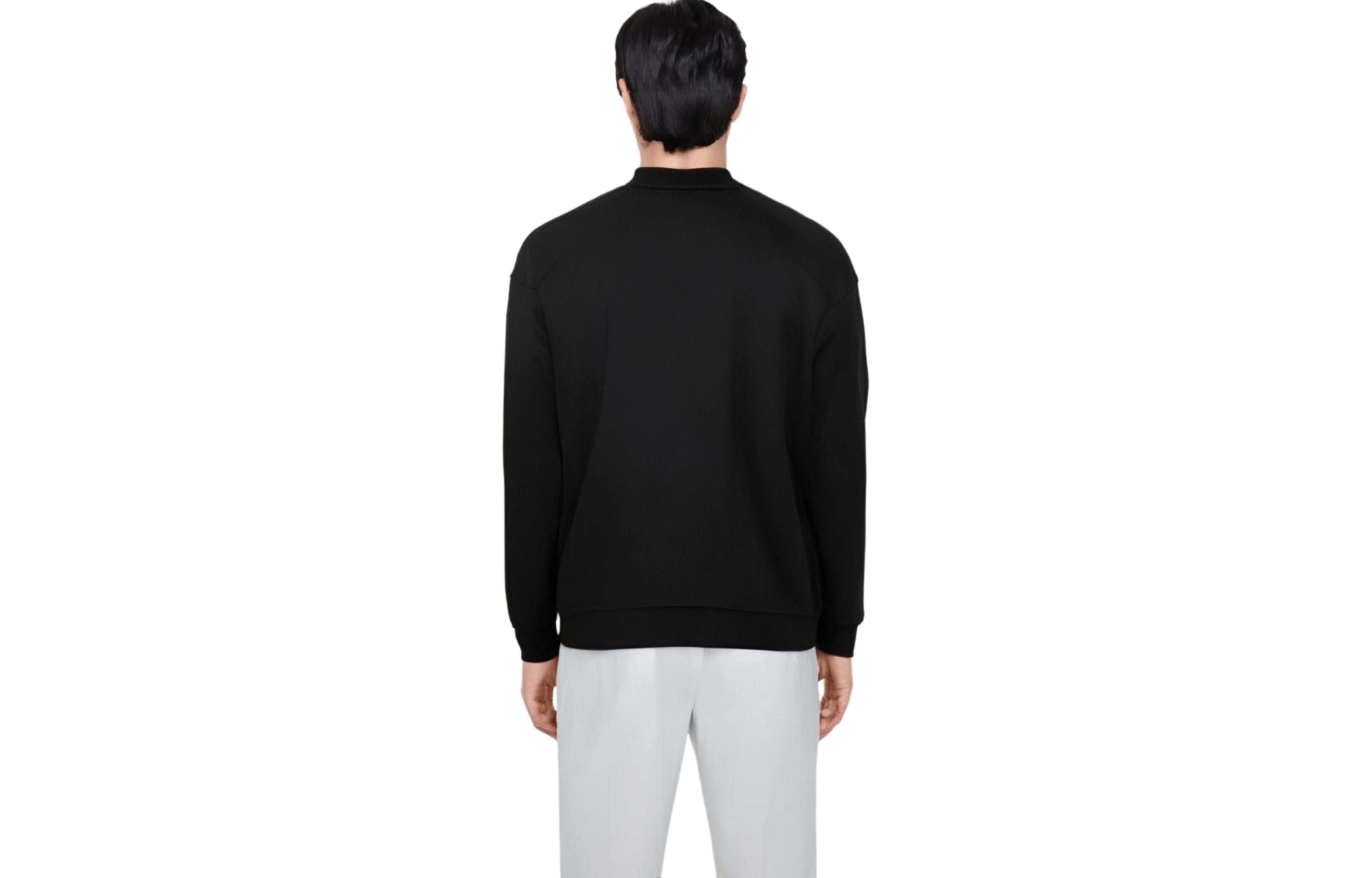Sizing 【Custom Apparel】Arcteryx Extraordinary Adventure Embroidered Fleece Crewneck Unisex Black X000005800（Team469-）