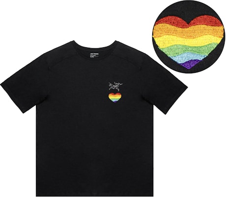 【Custom Apparel】Arcteryx Extraordinary Iridescent Embroidery Black Unisex T-Shirt X000009533(Team469-) Buy 【Custom Apparel】Arcteryx Extraordinary Iridescent Embroidery Black Unisex T-Shirt X000009533(Team469-)