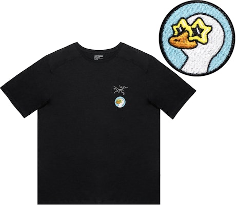 【Custom Apparel】Arcteryx Extraordinary Loose Fit Embroidered Tee Black Unisex X000009533(Team469- ) Buy 【Custom Apparel】Arcteryx Extraordinary Loose Fit Embroidered Tee Black Unisex X000009533(Team469- )