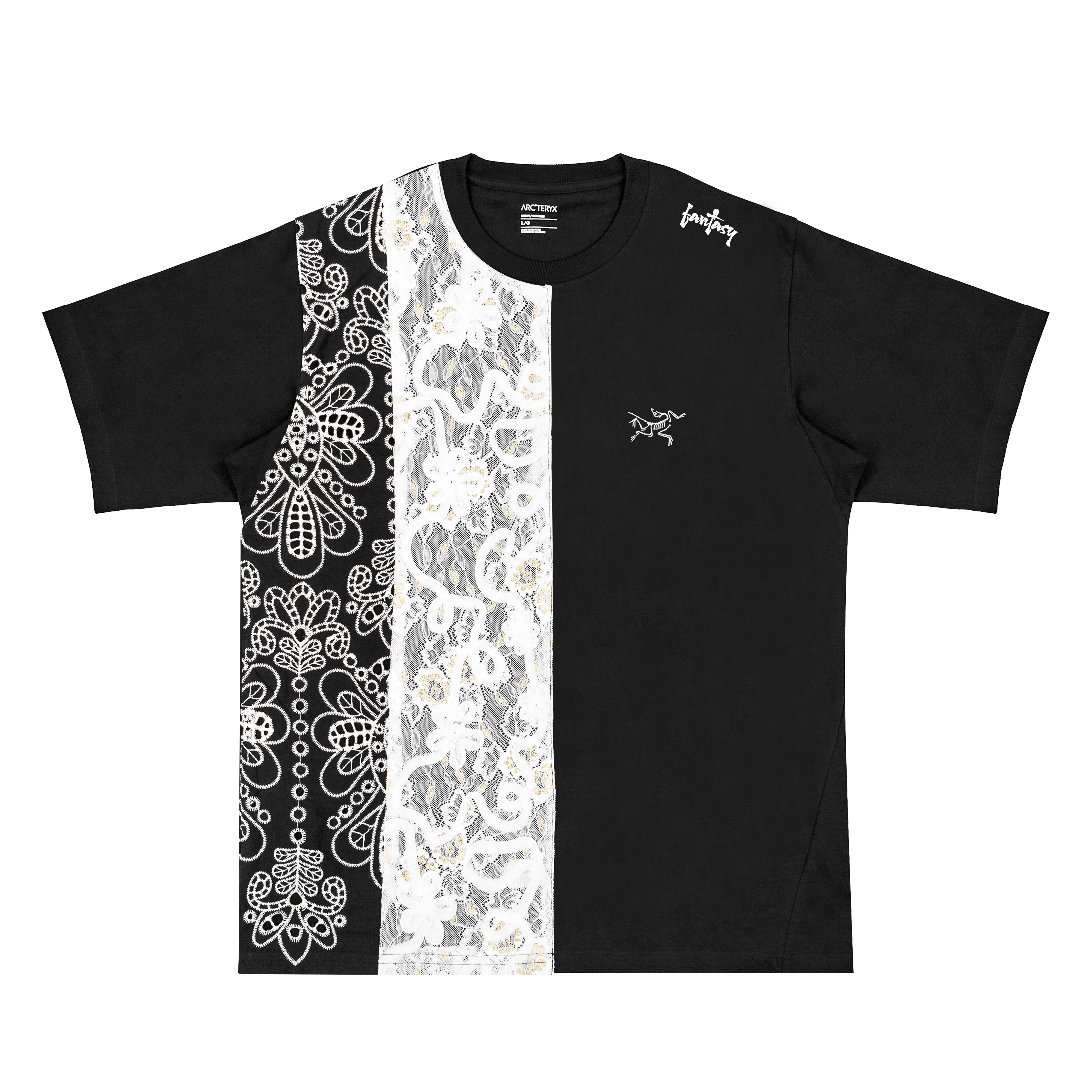 Order 【Custom Apparel】Arcteryx Fantasy Dark Floral Handmade Casual Unisex T-Shirt X000009533(Group223