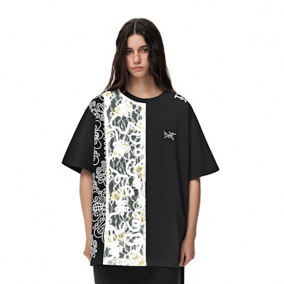 【Custom Apparel】Arcteryx Fantasy Dark Floral Handmade Casual Unisex T-Shirt X000009533(Group223 Sizing 【Custom Apparel】Arcteryx Fantasy Dark Floral Handmade Casual Unisex T-Shirt X000009533(Group223
