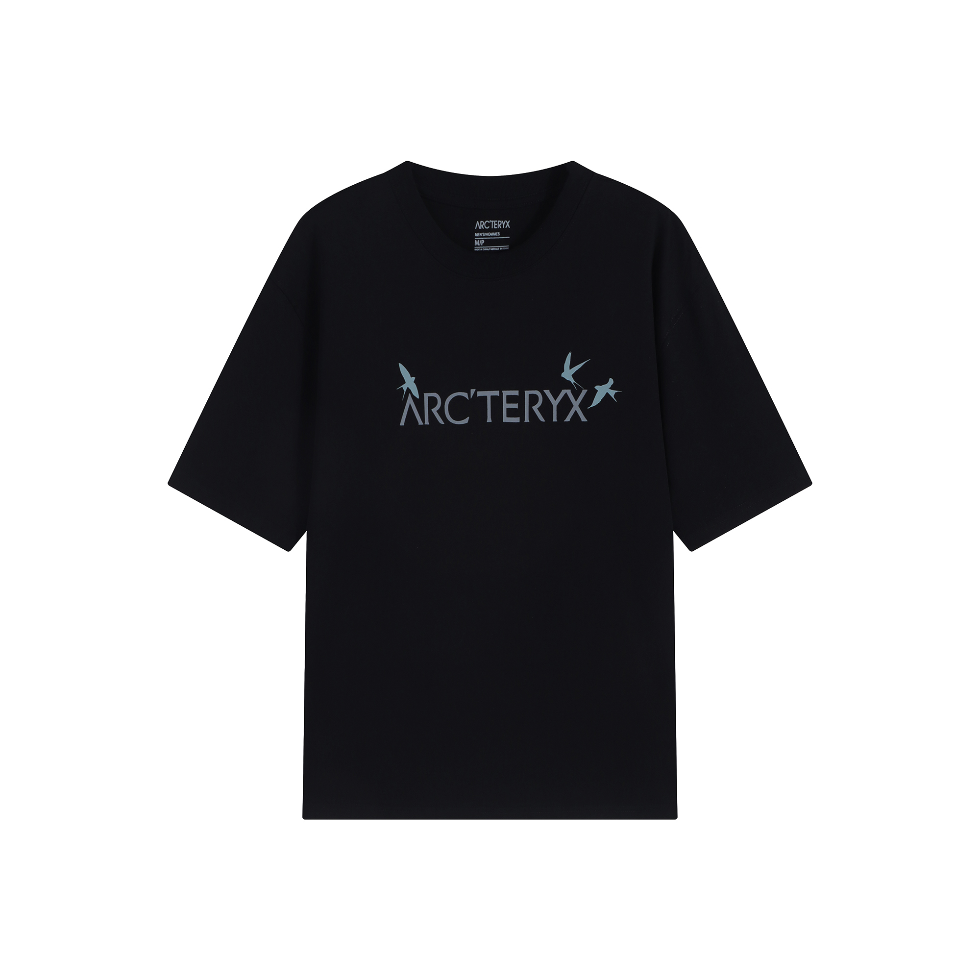 【Custom Apparel】Arcteryx Graphic Print Retro Crewneck Unisex T-Shirt Black 29847-（Group346-）