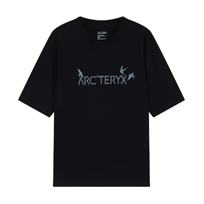 【Custom Apparel】Arcteryx Graphic Print Retro Crewneck Unisex T-Shirt Black 29847-(Group346-)