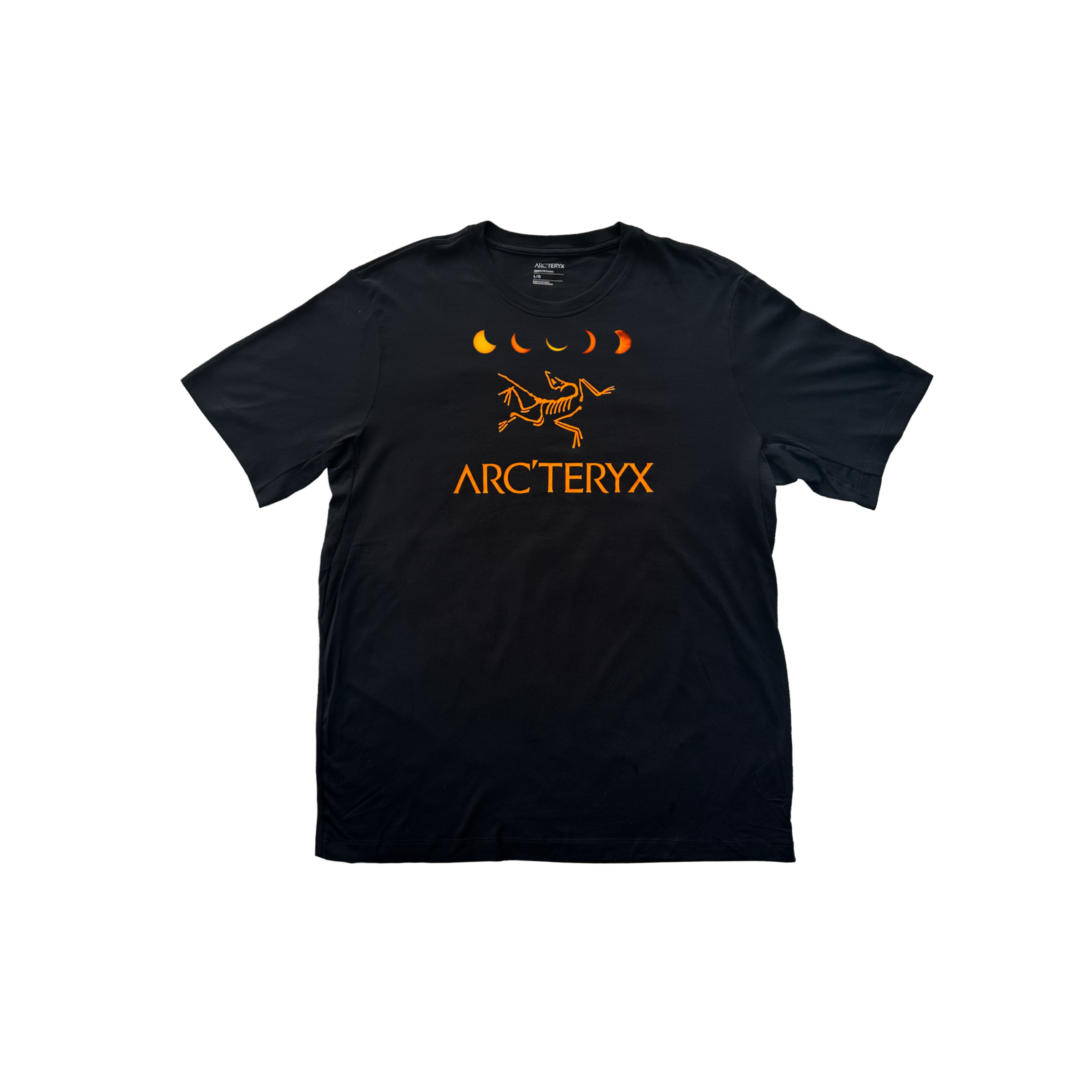 【Custom Apparel】Arcteryx Logo Embroidered Breathable Unisex Black T-Shirt. X000007991(Group179