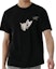 Shop 【Custom Apparel】Arcteryx Loose Fit Logo Print Unisex Black Crew Neck T-Shirt X000009533(Group1172-)