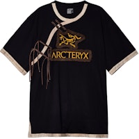 【Custom Apparel】Arcteryx Men’s Patchwork Crewneck T-Shirt Black/Brown X000007991(Group80 【Custom Apparel】Arcteryx Men’s Patchwork Crewneck T-Shirt Black/Brown X000007991(Group80