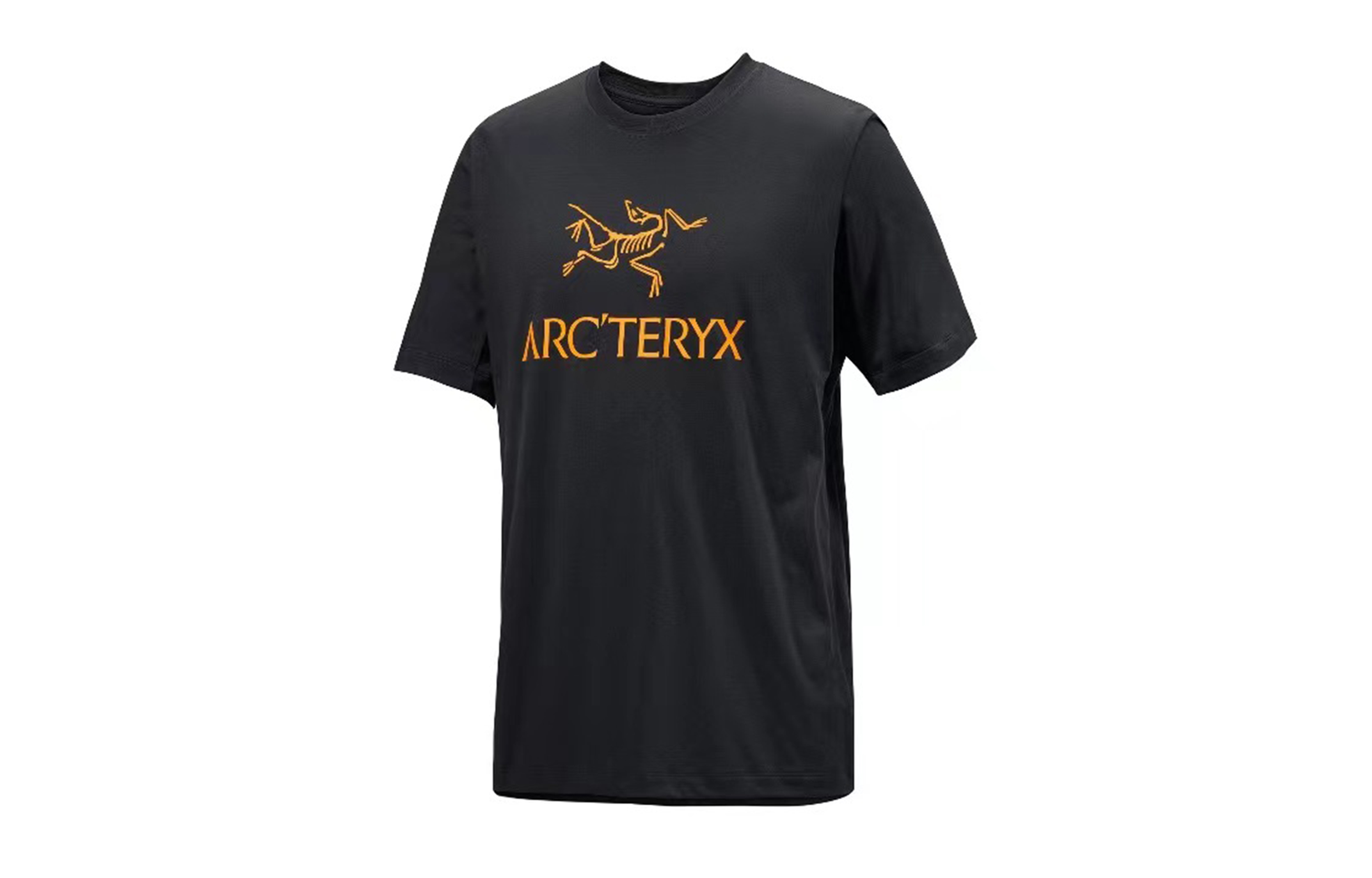 Shop 【Custom Apparel】Arcteryx Men’s Patchwork Crewneck T-Shirt Black/Brown X000007991(Group80