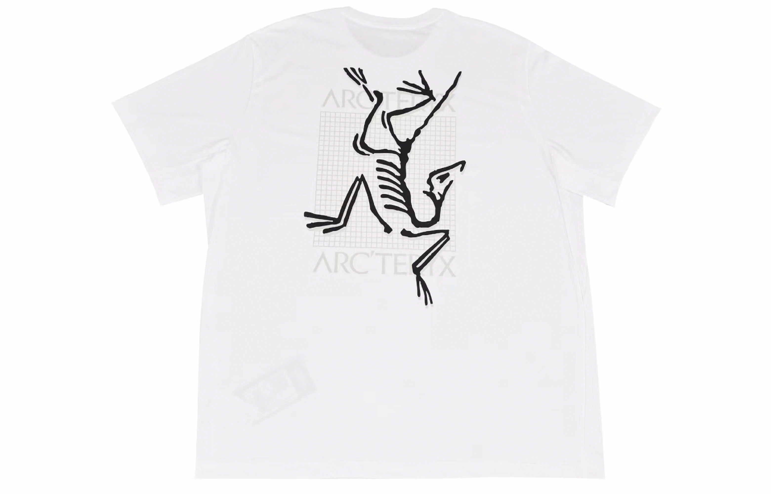 【Custom Apparel】Arcteryx Multi Bird Logo Red Graphic Back Print White Unisex T-Shirt. X000007747(Group16-） 圖 3